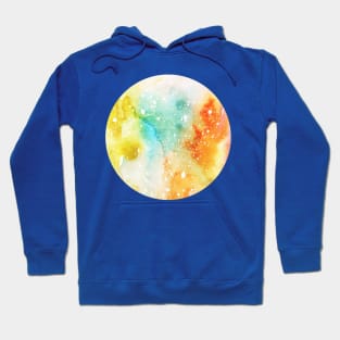 Watercolor abstract painting Hoodie